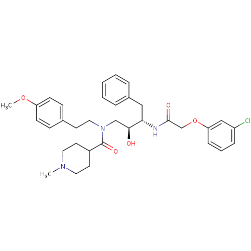 Chemical structure of BindingDB Monomer ID 50076292