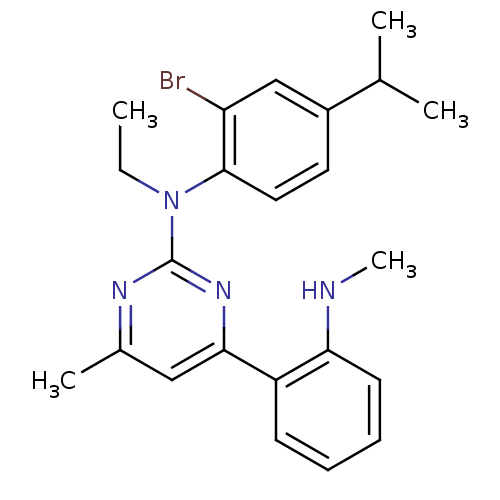 Chemical structure of BindingDB Monomer ID 50076767