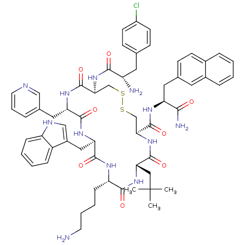 Chemical structure of BindingDB Monomer ID 50077276
