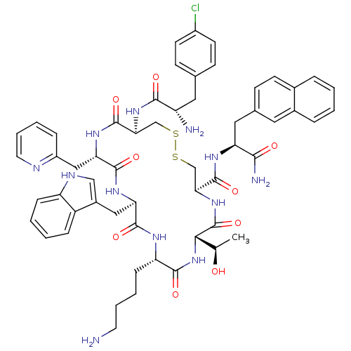 Chemical structure of BindingDB Monomer ID 50077292