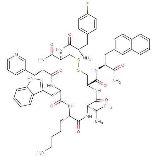 Chemical structure of BindingDB Monomer ID 50077297
