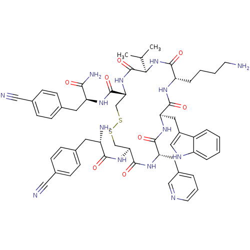 Chemical structure of BindingDB Monomer ID 50077299