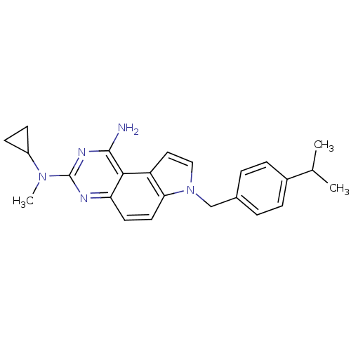 Chemical structure of BindingDB Monomer ID 50079754