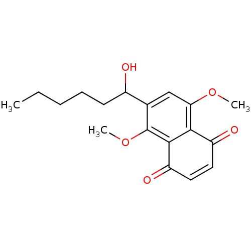 Chemical structure of BindingDB Monomer ID 50080281