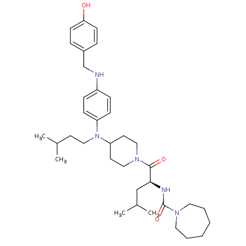 Chemical structure of BindingDB Monomer ID 50080313