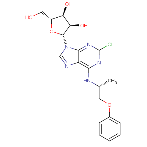 Chemical structure of BindingDB Monomer ID 50080394