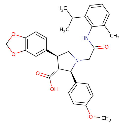 Chemical structure of BindingDB Monomer ID 50080587