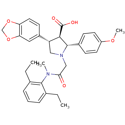 Chemical structure of BindingDB Monomer ID 50080608