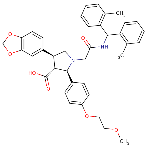 Chemical structure of BindingDB Monomer ID 50080614
