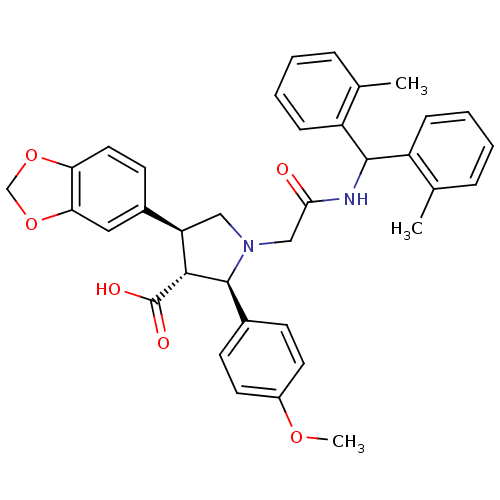 Chemical structure of BindingDB Monomer ID 50080619