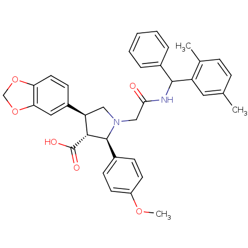 Chemical structure of BindingDB Monomer ID 50080621