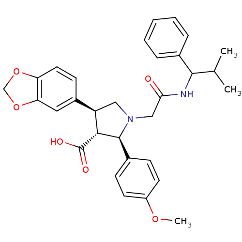 Chemical structure of BindingDB Monomer ID 50080622