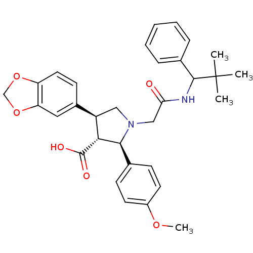 Chemical structure of BindingDB Monomer ID 50080628