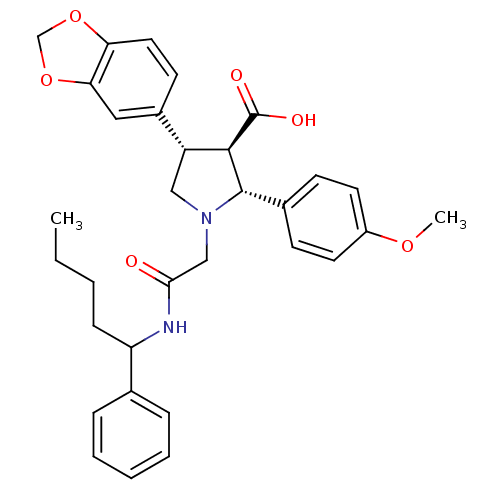 Chemical structure of BindingDB Monomer ID 50080629