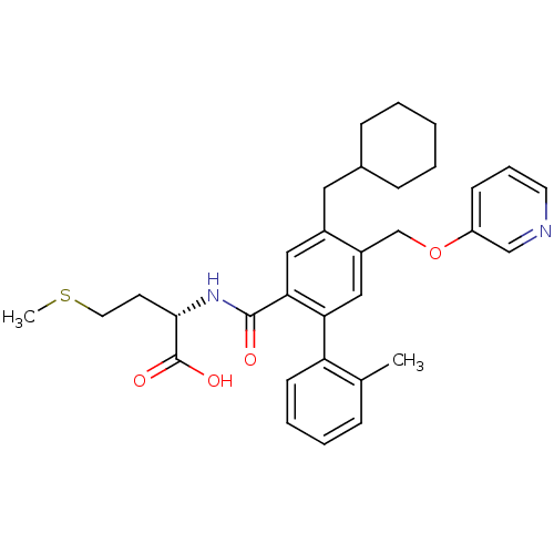 Chemical structure of BindingDB Monomer ID 50080756