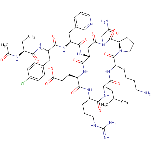 Chemical structure of BindingDB Monomer ID 50085704