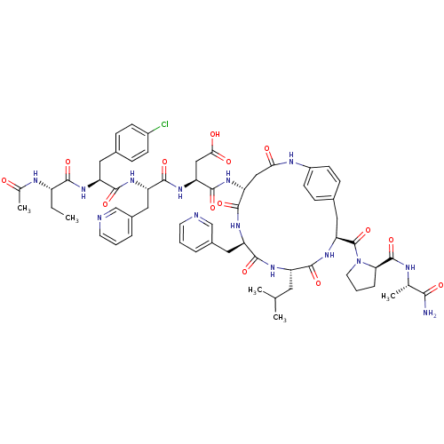 Chemical structure of BindingDB Monomer ID 50085727