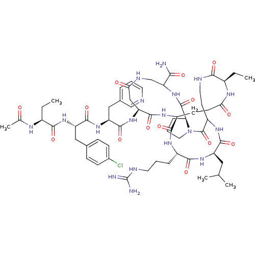 Chemical structure of BindingDB Monomer ID 50085736