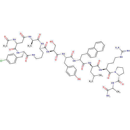 Chemical structure of BindingDB Monomer ID 50085755