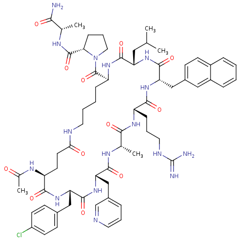Chemical structure of BindingDB Monomer ID 50085776