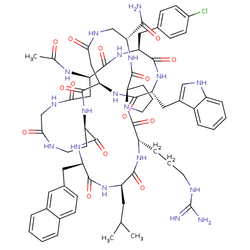 Chemical structure of BindingDB Monomer ID 50085799