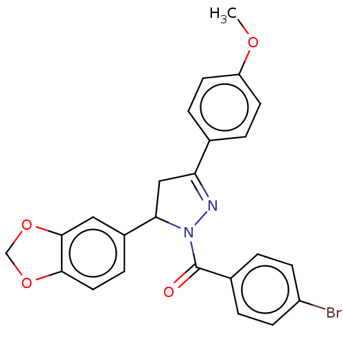 Chemical structure of BindingDB Monomer ID 50086284