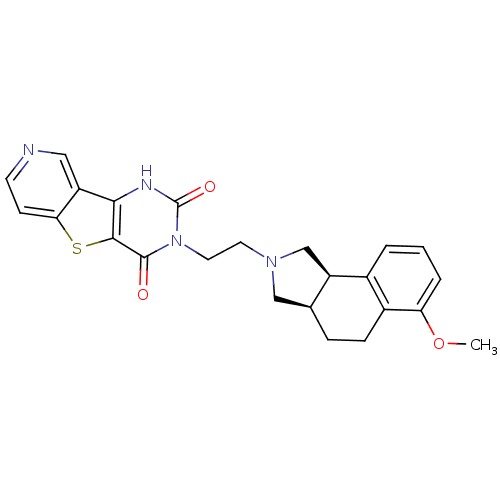 Chemical structure of BindingDB Monomer ID 50087485