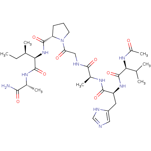 Chemical structure of BindingDB Monomer ID 50087882
