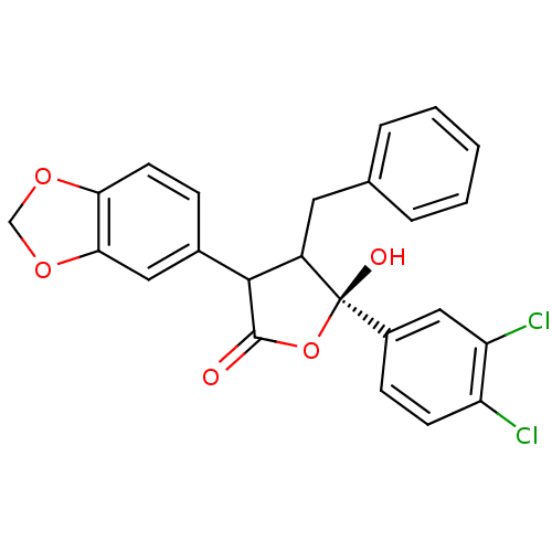 Chemical structure of BindingDB Monomer ID 50088243