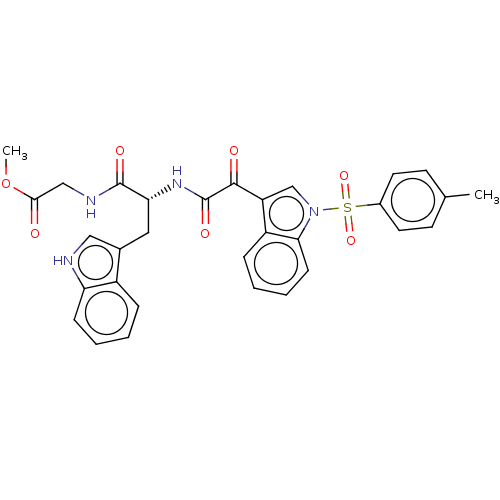 Chemical structure of BindingDB Monomer ID 50089643