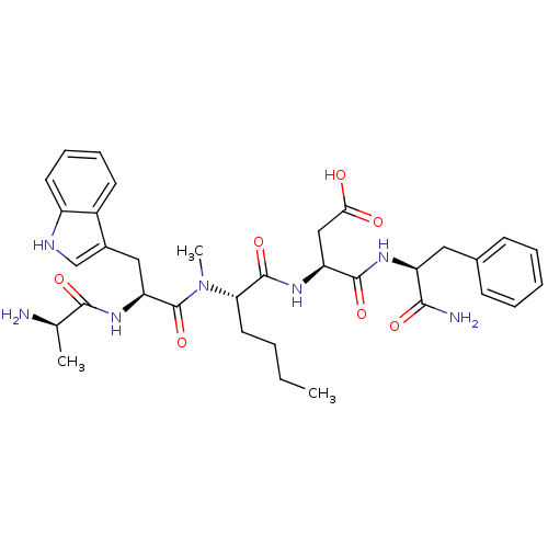 Chemical structure of BindingDB Monomer ID 50092400