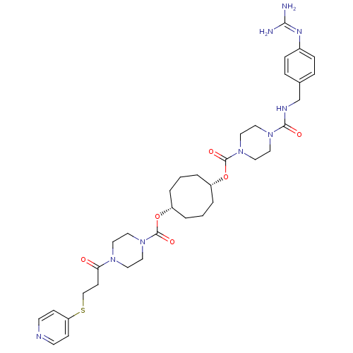 Chemical structure of BindingDB Monomer ID 50093163