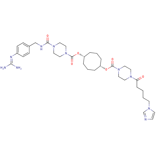 Chemical structure of BindingDB Monomer ID 50093195