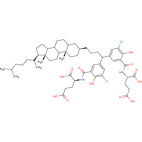 Chemical structure of BindingDB Monomer ID 50093809