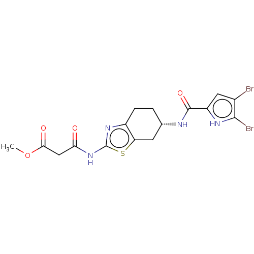 Chemical structure of BindingDB Monomer ID 50095254