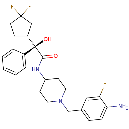 Chemical structure of BindingDB Monomer ID 50095685