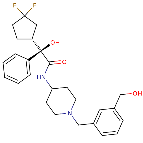 Chemical structure of BindingDB Monomer ID 50095687