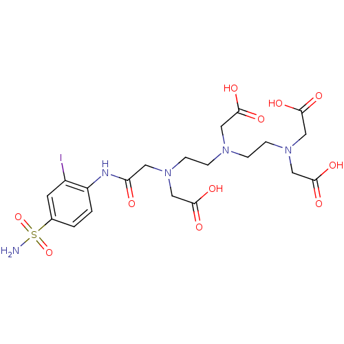 Chemical structure of BindingDB Monomer ID 50097282