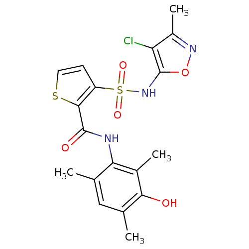 Chemical structure of BindingDB Monomer ID 50098779