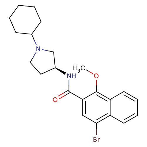 Chemical structure of BindingDB Monomer ID 50099806