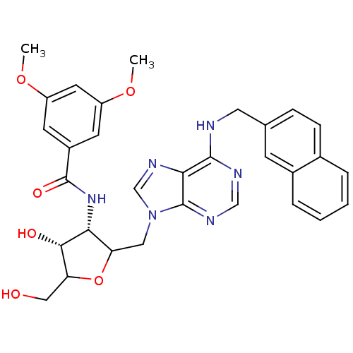 Chemical structure of BindingDB Monomer ID 50100483