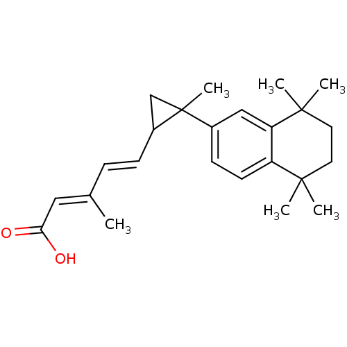 Chemical structure of BindingDB Monomer ID 50101444