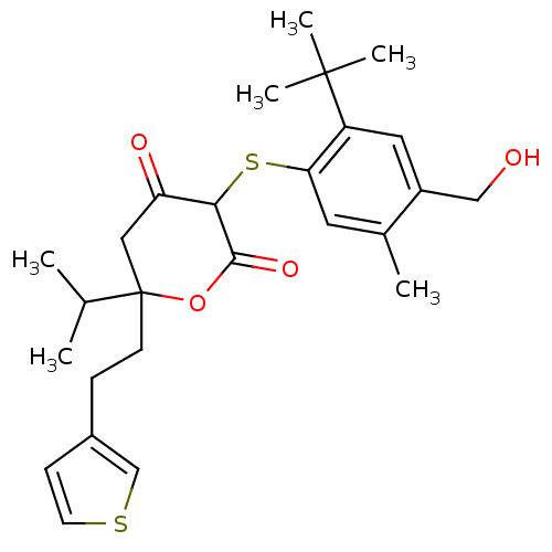 Chemical structure of BindingDB Monomer ID 50101460
