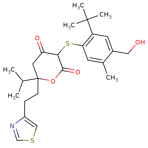 Chemical structure of BindingDB Monomer ID 50101476