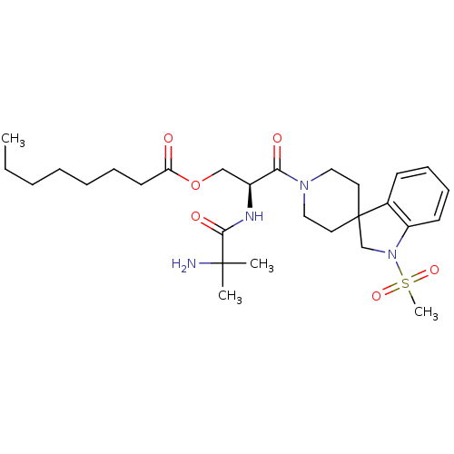 Chemical structure of BindingDB Monomer ID 50102234