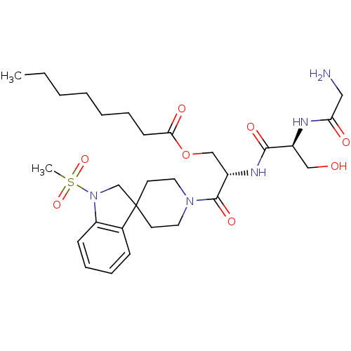 Chemical structure of BindingDB Monomer ID 50102239