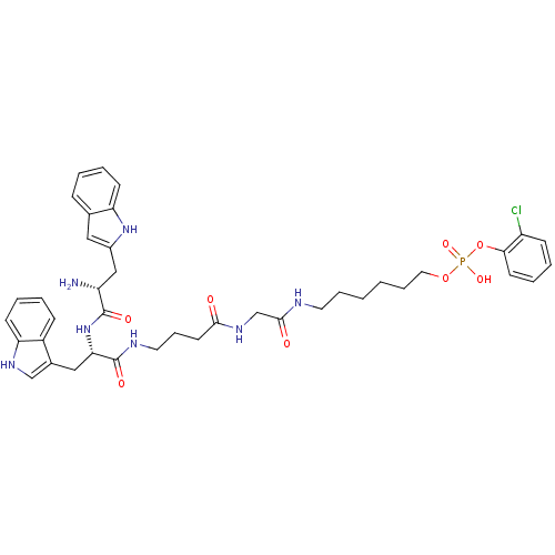Chemical structure of BindingDB Monomer ID 50104482