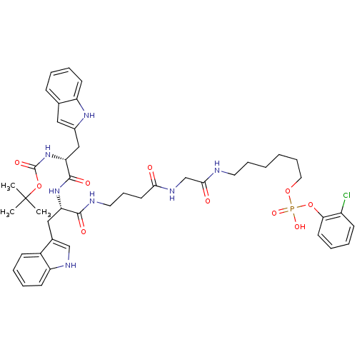 Chemical structure of BindingDB Monomer ID 50104498