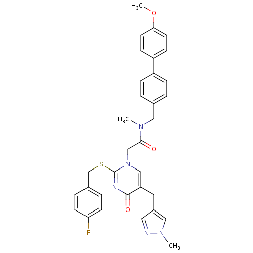 Chemical structure of BindingDB Monomer ID 50107479