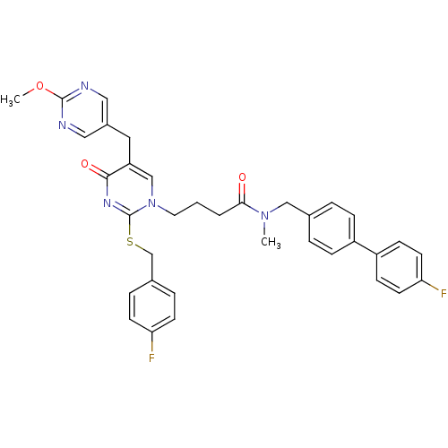 Chemical structure of BindingDB Monomer ID 50107492